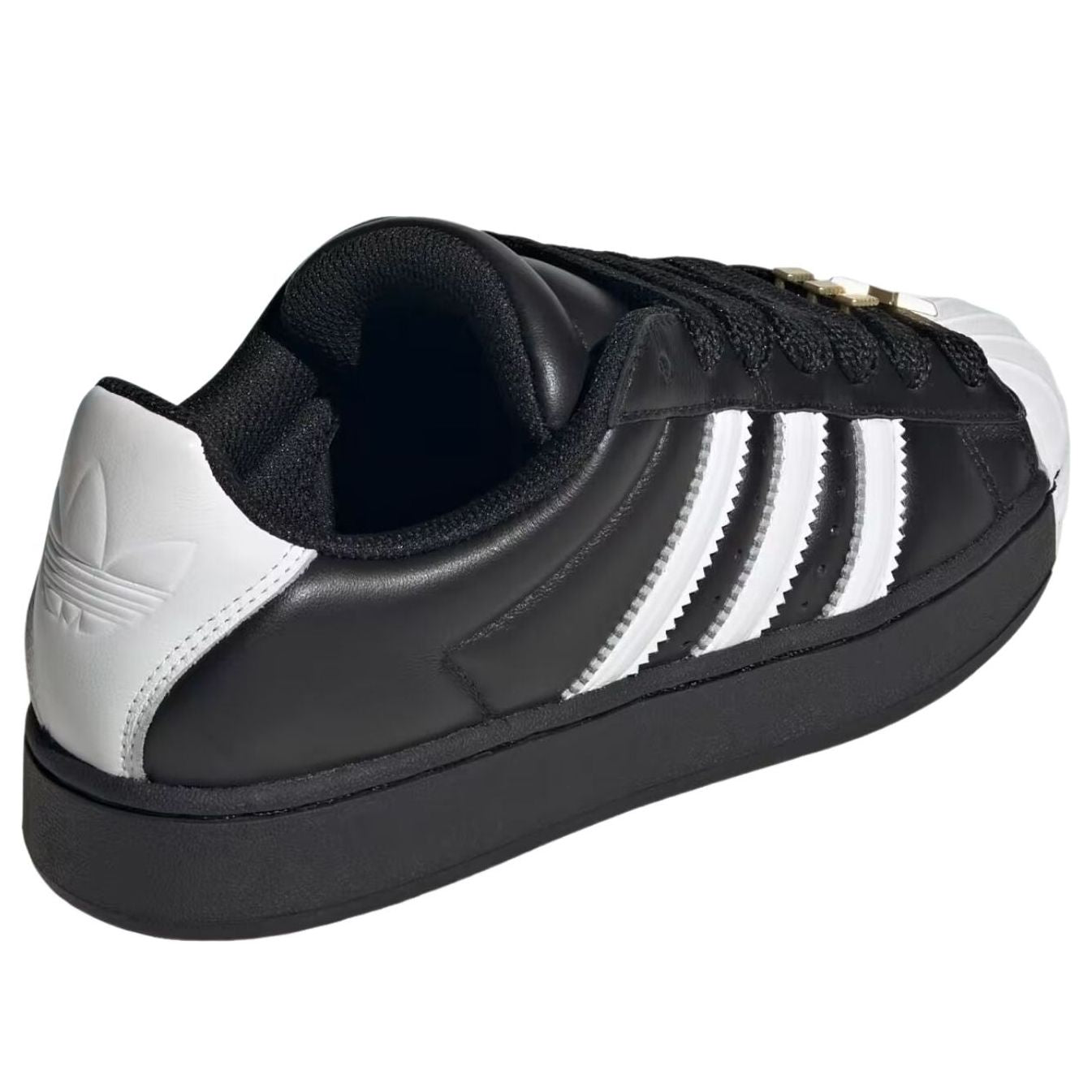 (WMNS) adidas Superstar 'Core Black Cloud White' JR7444