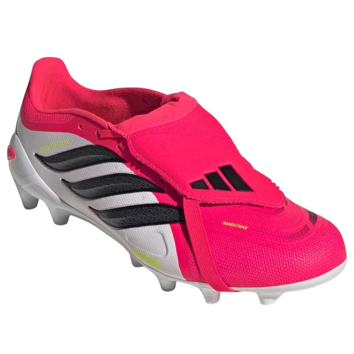 adidas Predator League Fold Over Tongue AG 'Lucid Red Cloud White' JR7902