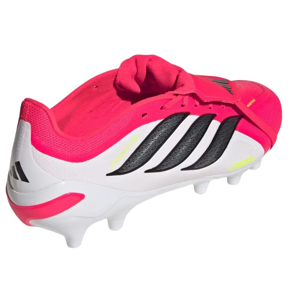 adidas Predator League Fold Over Tongue AG 'Lucid Red Cloud White' JR7902