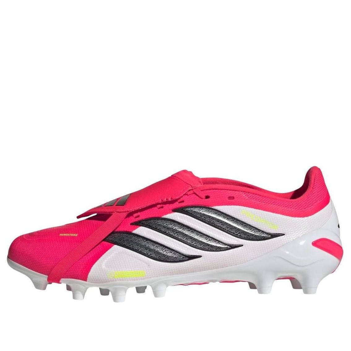 adidas Predator League Fold Over Tongue AG 'Lucid Red Cloud White' JR7902