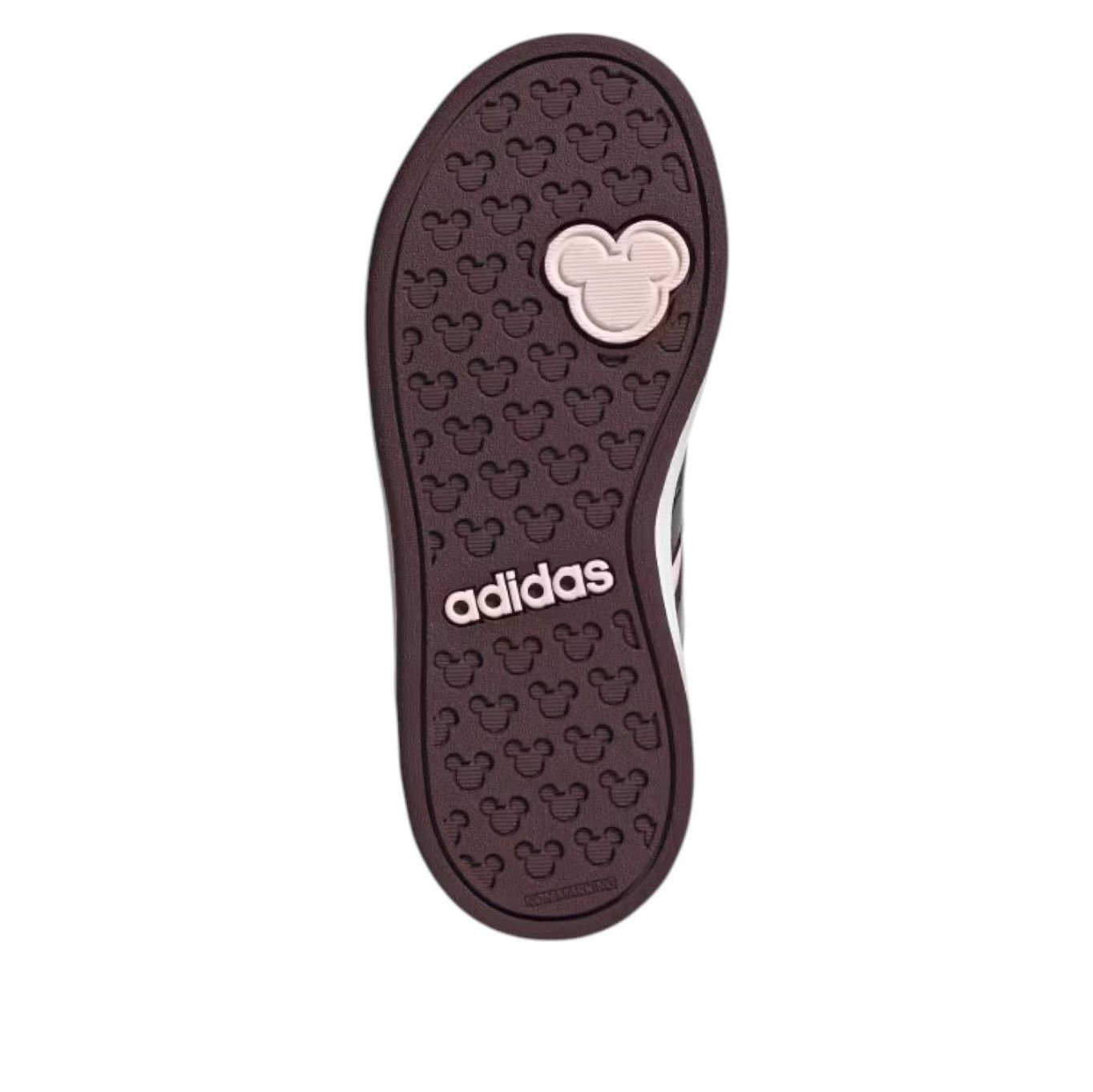 (GS) adidas x Disney Minnie Mouse Grand Court 'Clear Pink Aurora Ruby' JR8133