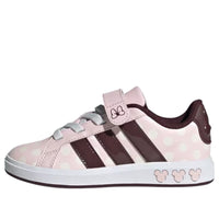 (GS) adidas x Disney Minnie Mouse Grand Court 'Clear Pink Aurora Ruby' JR8133