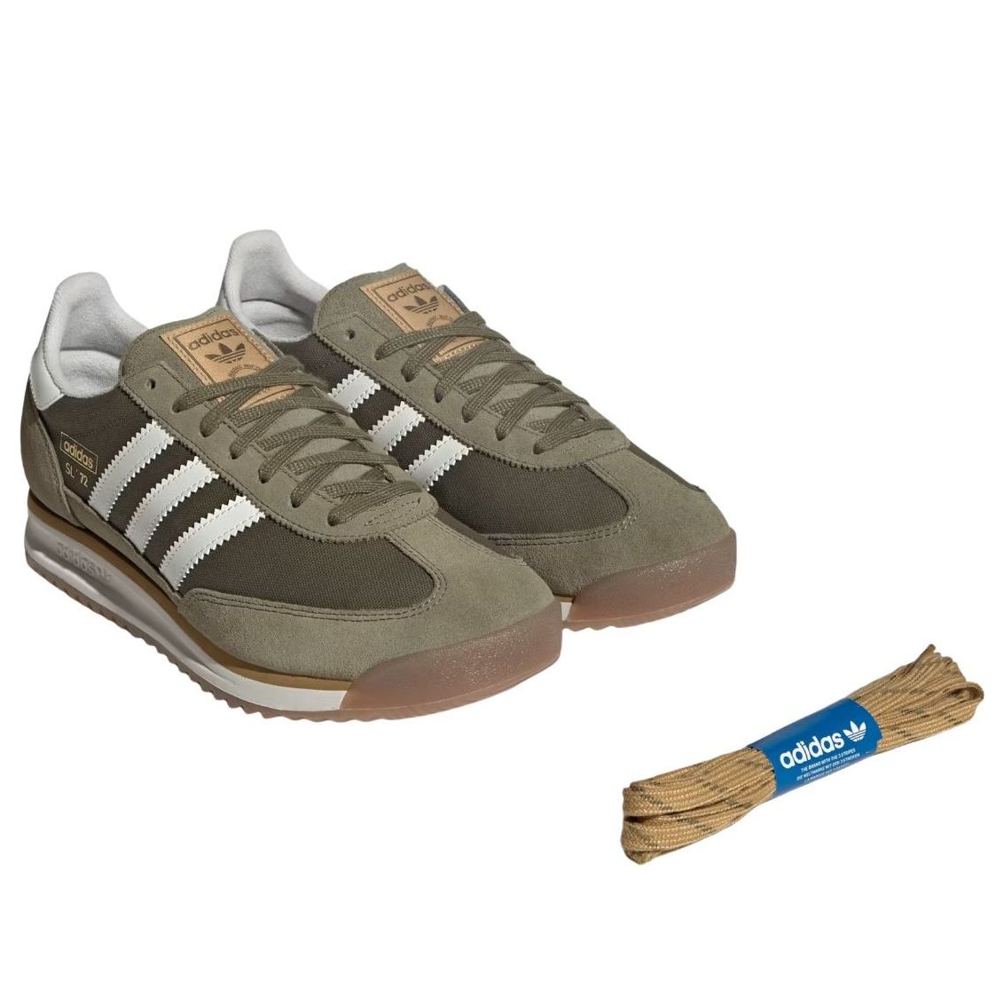 adidas SL 72 RS 'Focus Olive Off White Golden Beige' JR8769