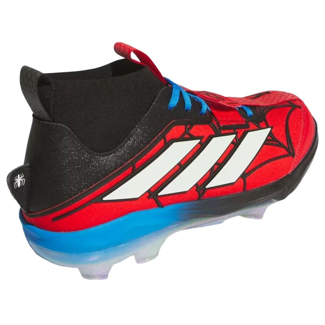 adidas x Marvel x Spider-Man adiZero Edge+ TPU Baseball Cleats 'Burgundy' JS0150