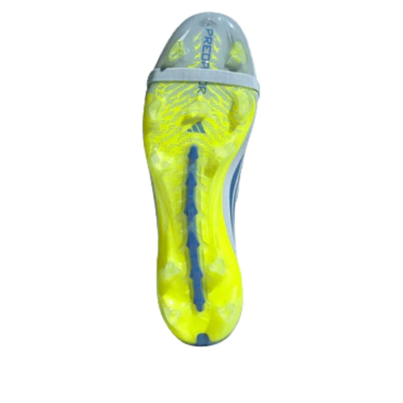 adidas Predator Elite Fold-Over Tongue FG 'Crystal Sky Ray Blue Solar Yellow' JS0378
