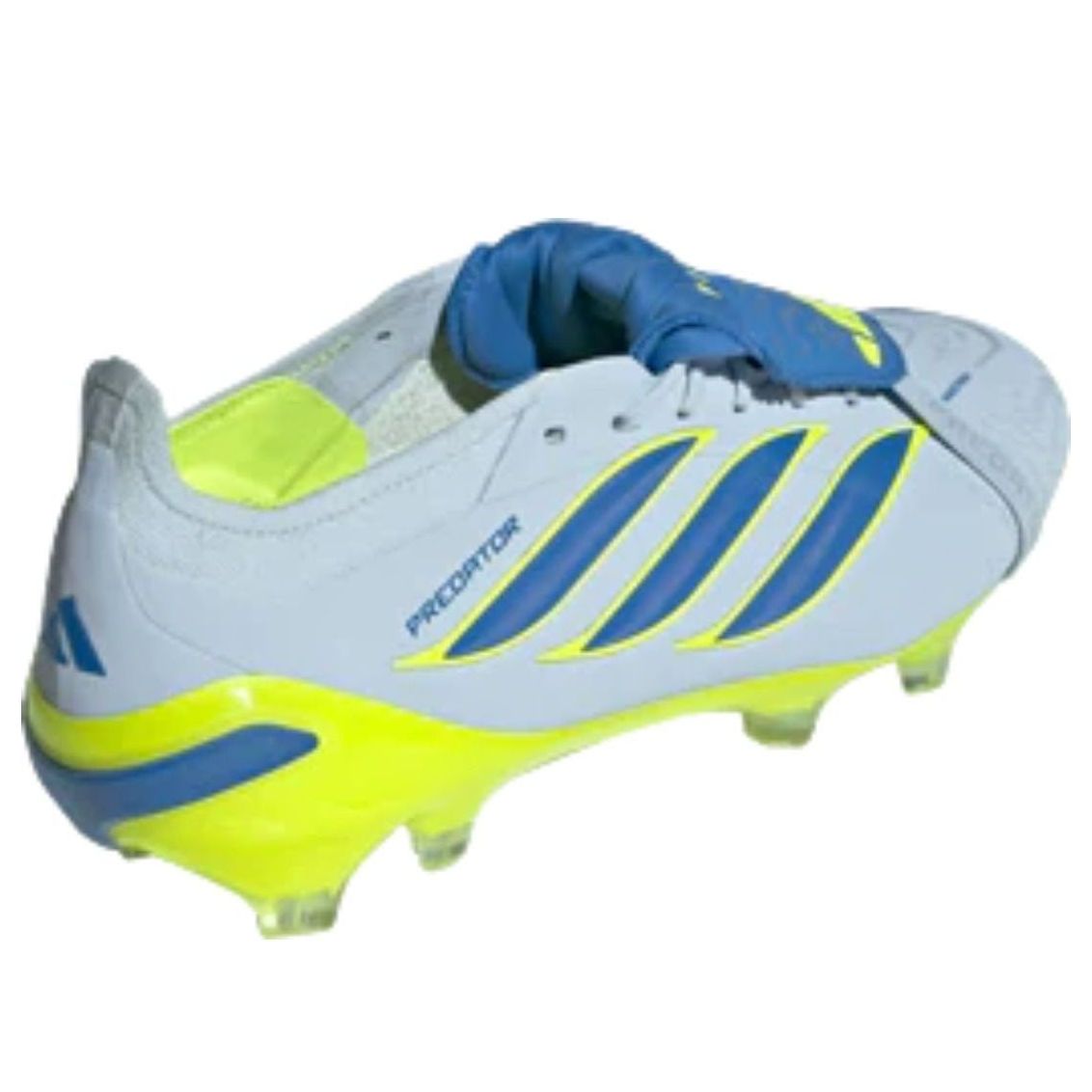 adidas Predator Elite Fold-Over Tongue FG 'Crystal Sky Ray Blue Solar Yellow' JS0378