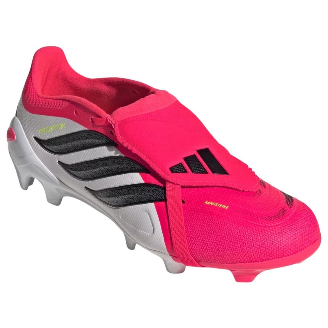 adidas Predator League Fold Over Tongue FG 'Lucid Red Cloud White' JS0422