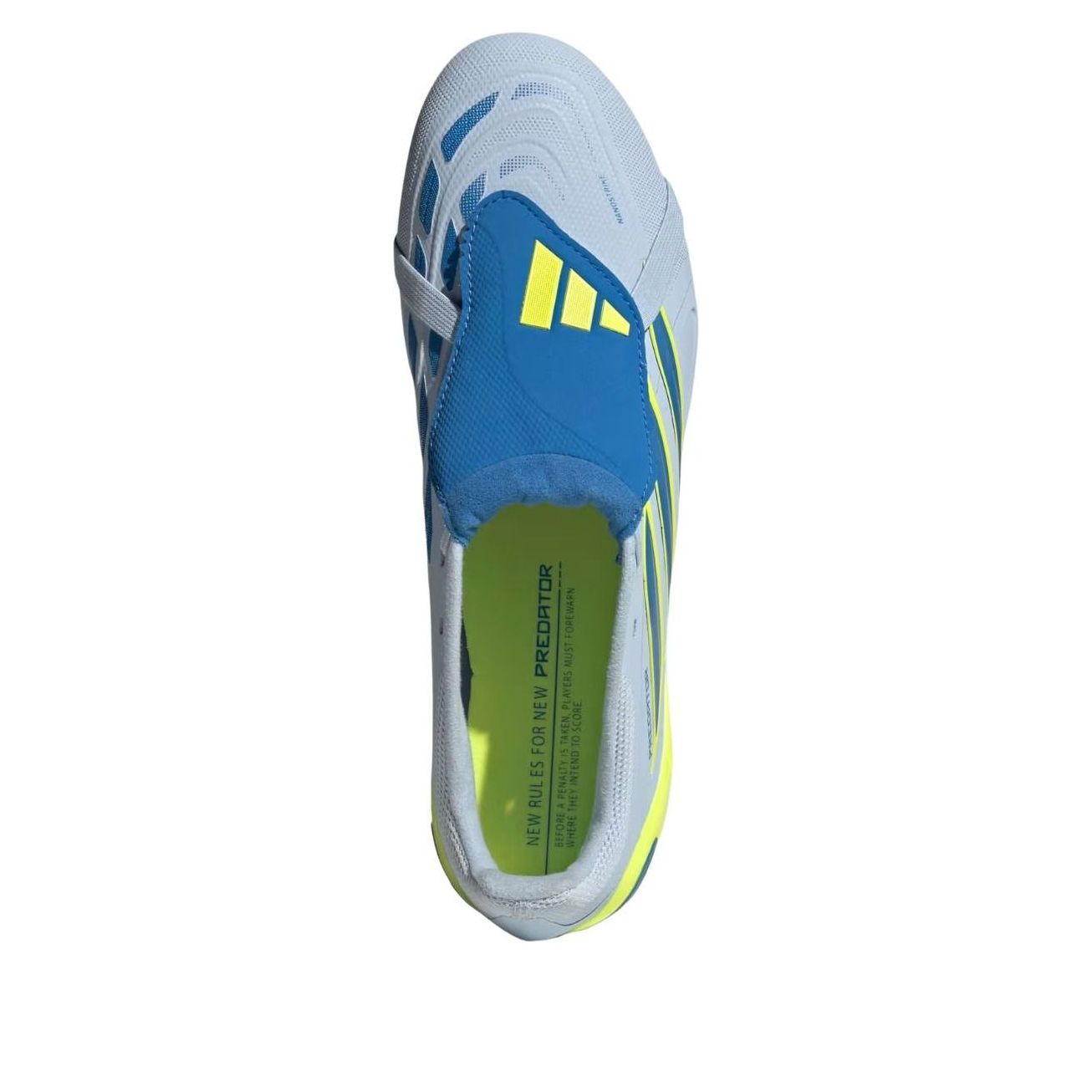 adidas Predator League Fold-Over Tongue FG 'Crystal Sky Ray Blue Solar Yellow' JS0423