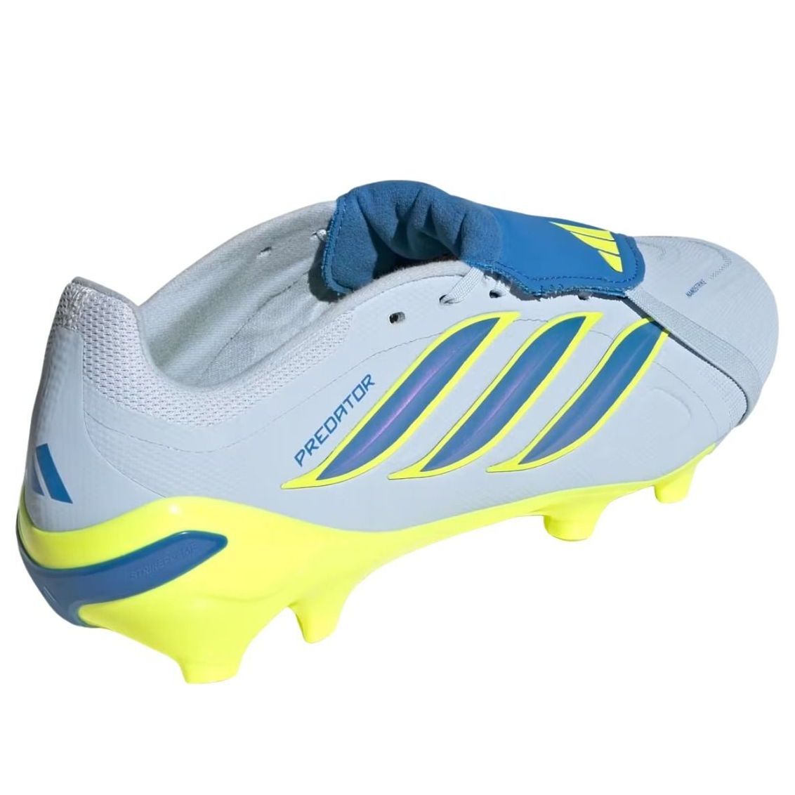 adidas Predator League Fold-Over Tongue FG 'Crystal Sky Ray Blue Solar Yellow' JS0423