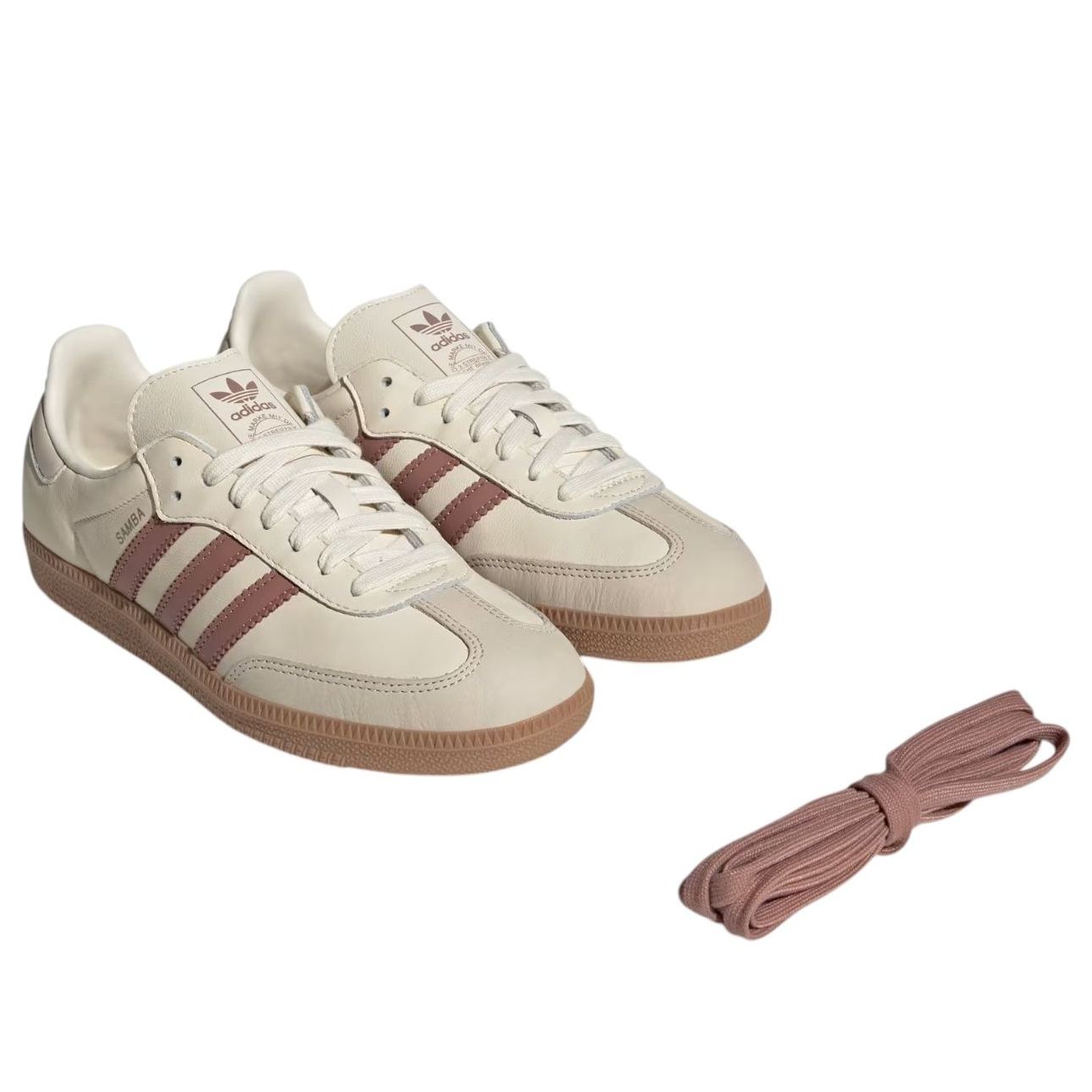 (WMNS) adidas Samba OG 'Cream White Warm Clay' JS1361