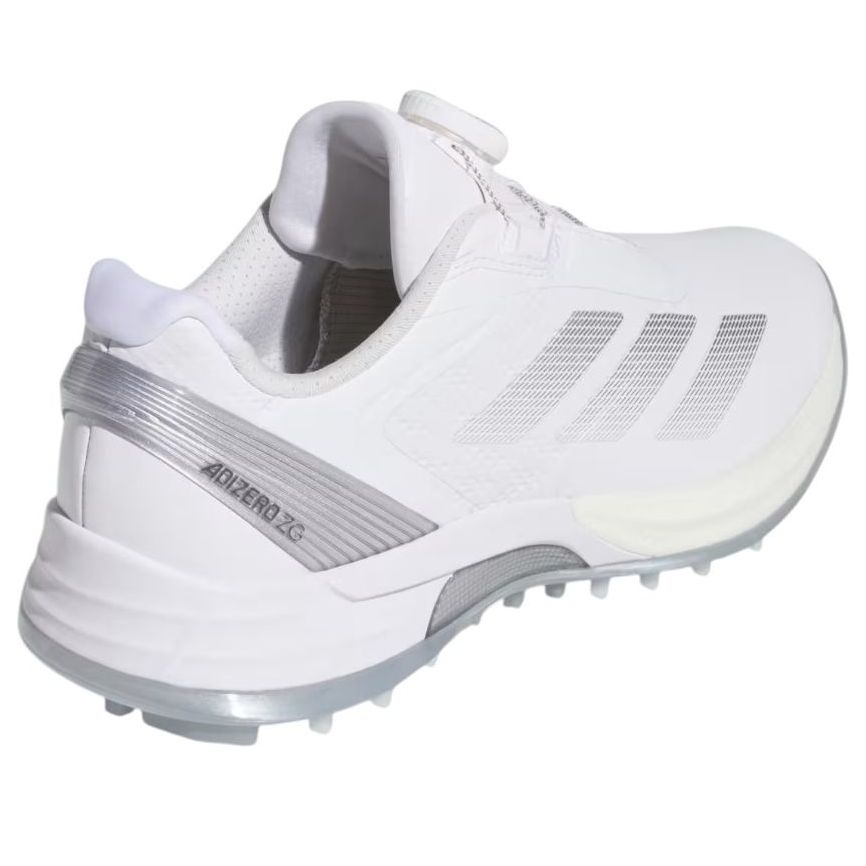 (WMNS) adidas Adizero ZG Low Cut Boa Spikeless Golf 'Cloud White Silver Metallic' JS1764