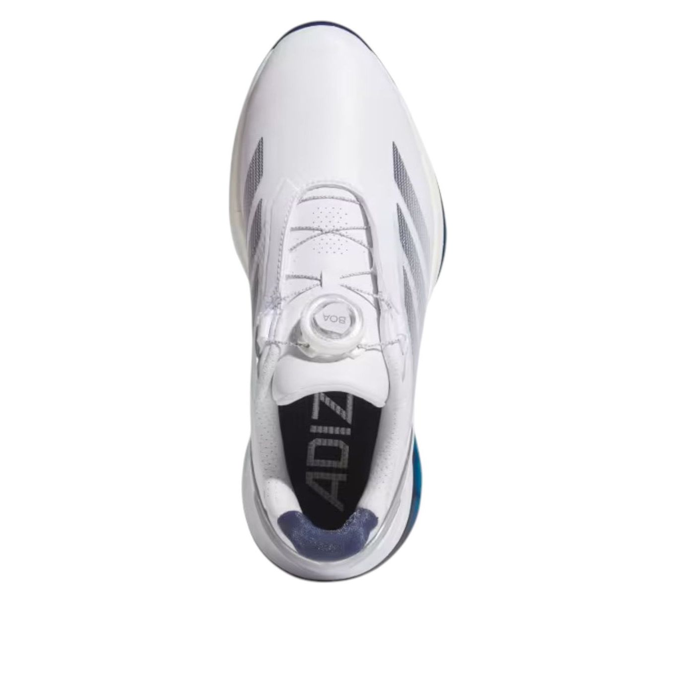 (WMNS) adidas Adizero ZG Low Cut Boa Spikeless Golf 'Cloud White Night Indigo' JS1765
