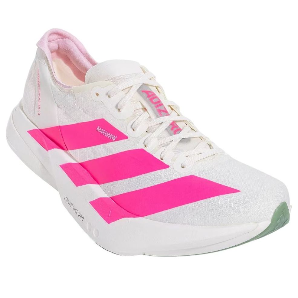 (WMNS) adidas Adizero Adios Pro 4 'White Collegiate Purple' JS1833