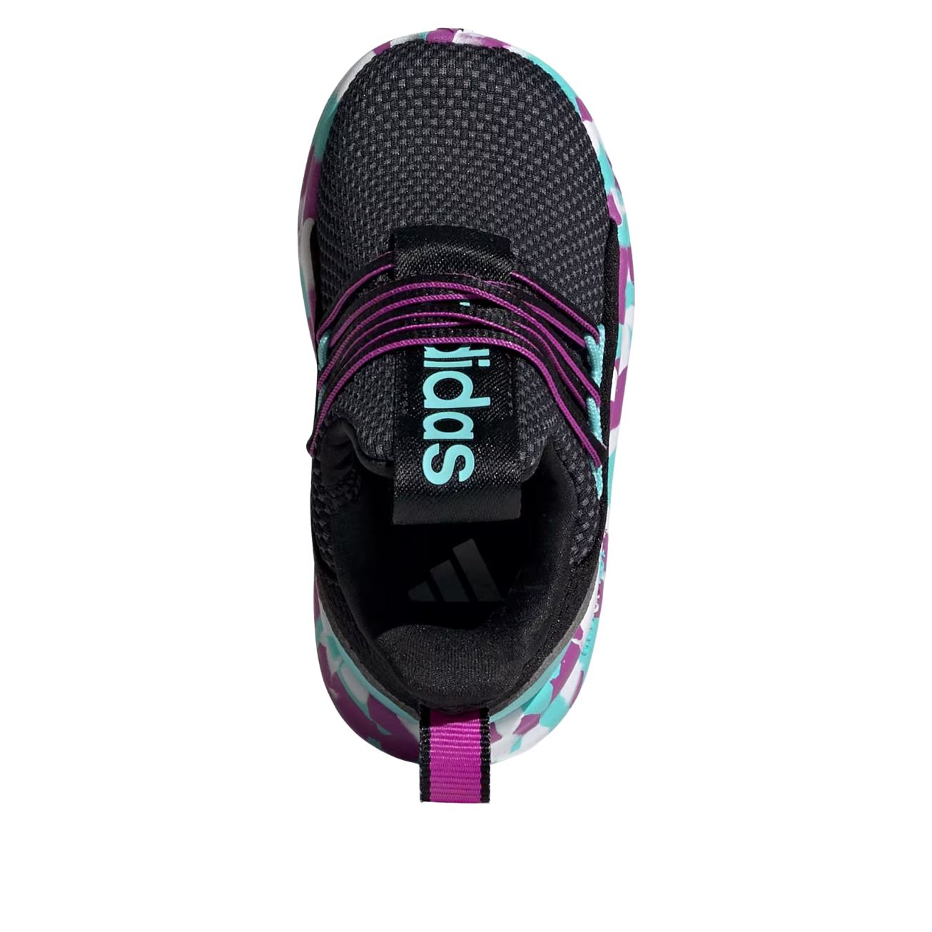 (TD) adidas Lite Racer Adapt 7.0 'Core Black Purple Burst' JS2284