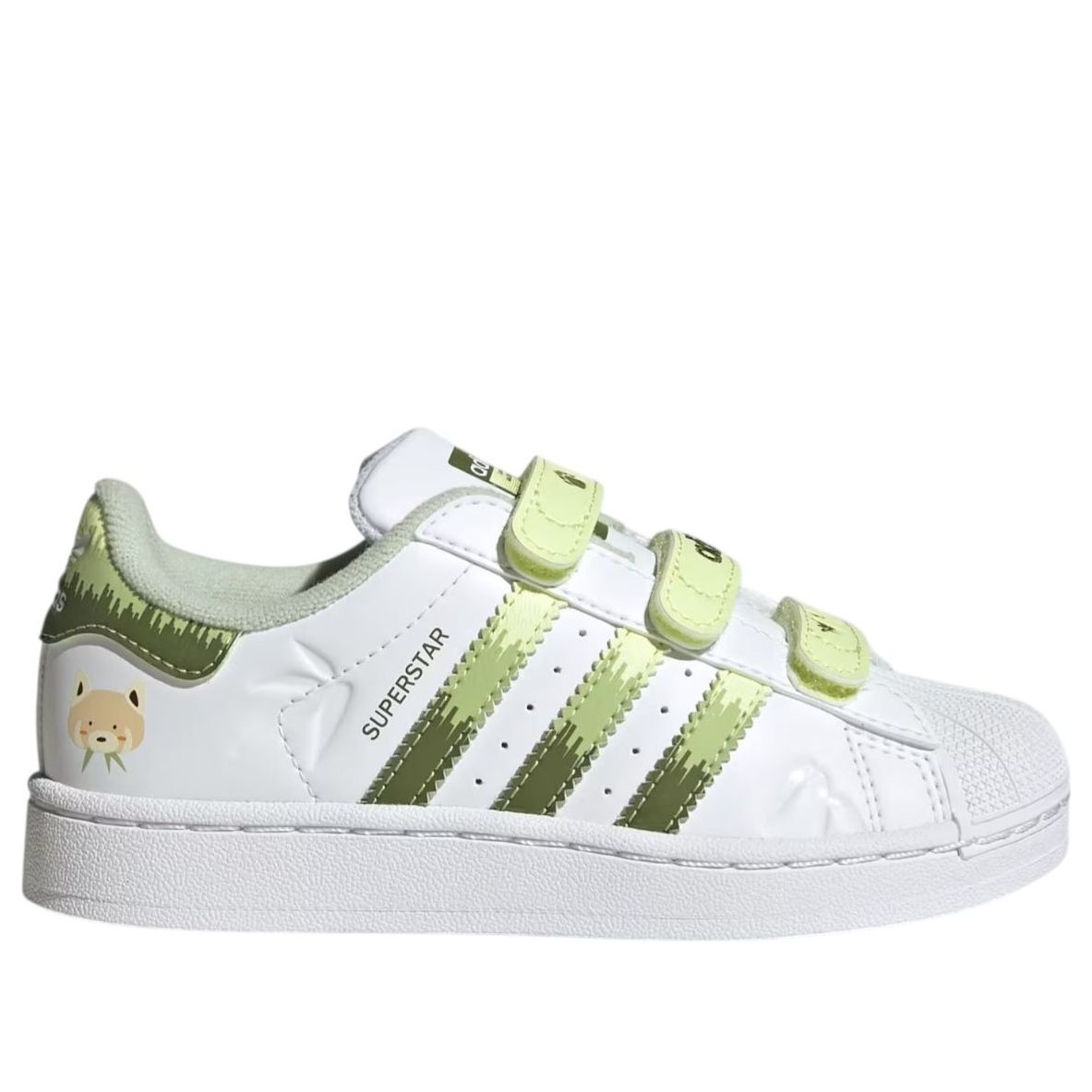(PS) adidas Superstar II 'Cloud White Focus Olive'  JS2474