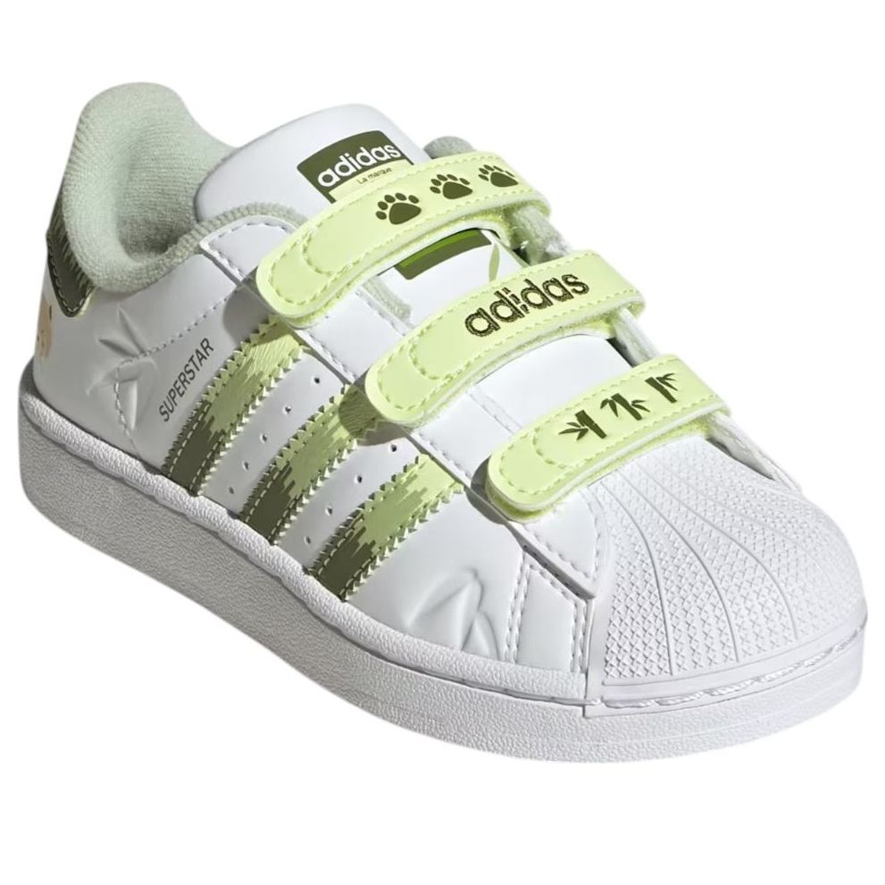 (PS) adidas Superstar II 'Cloud White Focus Olive'  JS2474