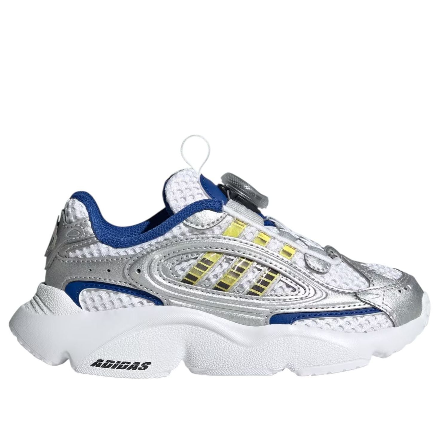 (PS) adidas Ozmillen Boa 'Silver Metallic Yellow'  JS2480