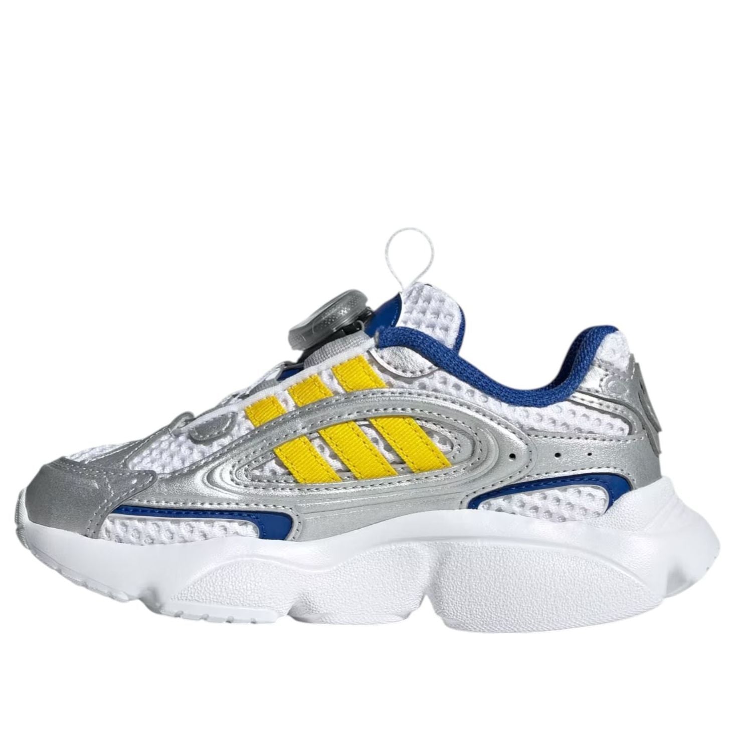 (PS) adidas Ozmillen Boa 'Silver Metallic Yellow'  JS2480