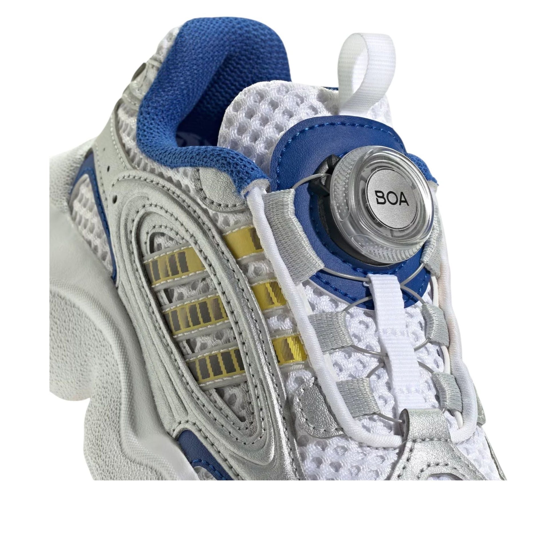 (PS) adidas Ozmillen Boa 'Silver Metallic Yellow'  JS2480