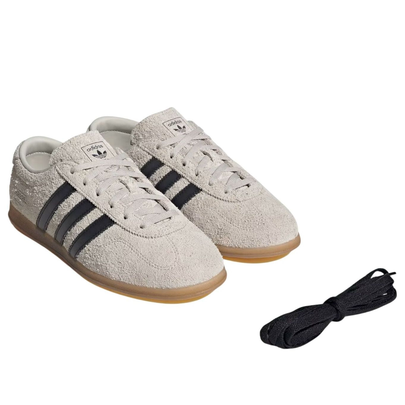 (WMNS) adidas Gazelle Low Pro 'Alumina Black Gum' JS2660