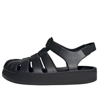 (PS) adidas Superstar Sandals 'Black' JS2844