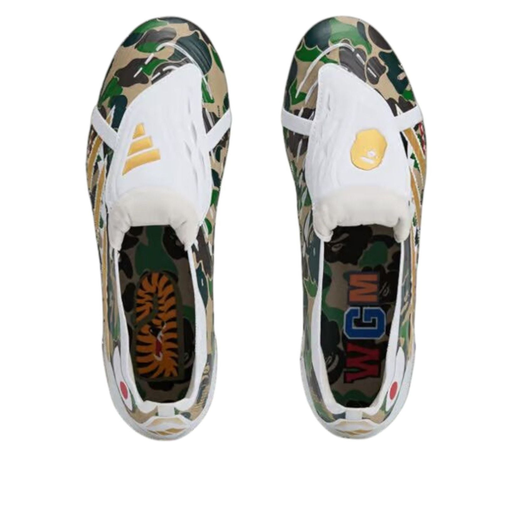 adidas x BAPE Predator Elite FG 'Camo Shark' JS3104