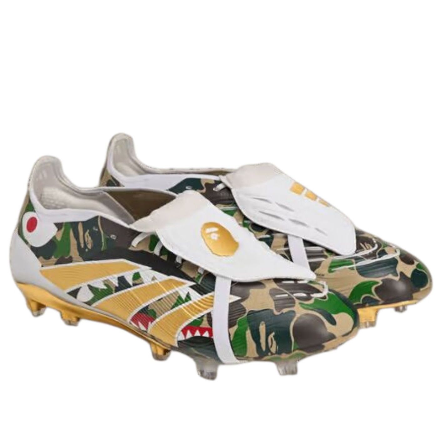 adidas x BAPE Predator Elite FG 'Camo Shark' JS3104