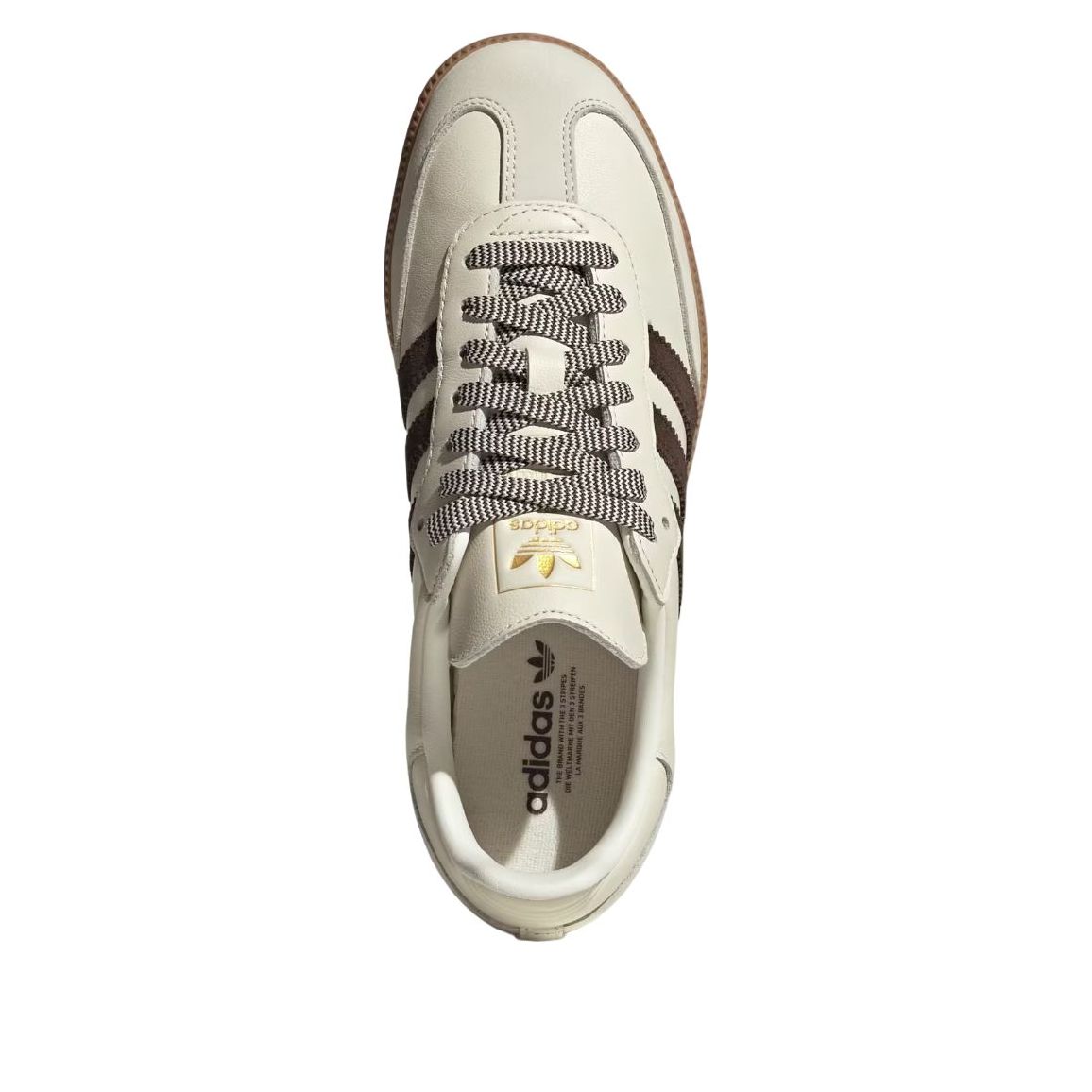 (WMNS) adidas Samba OG 'Off White Dark Brown' JS3181