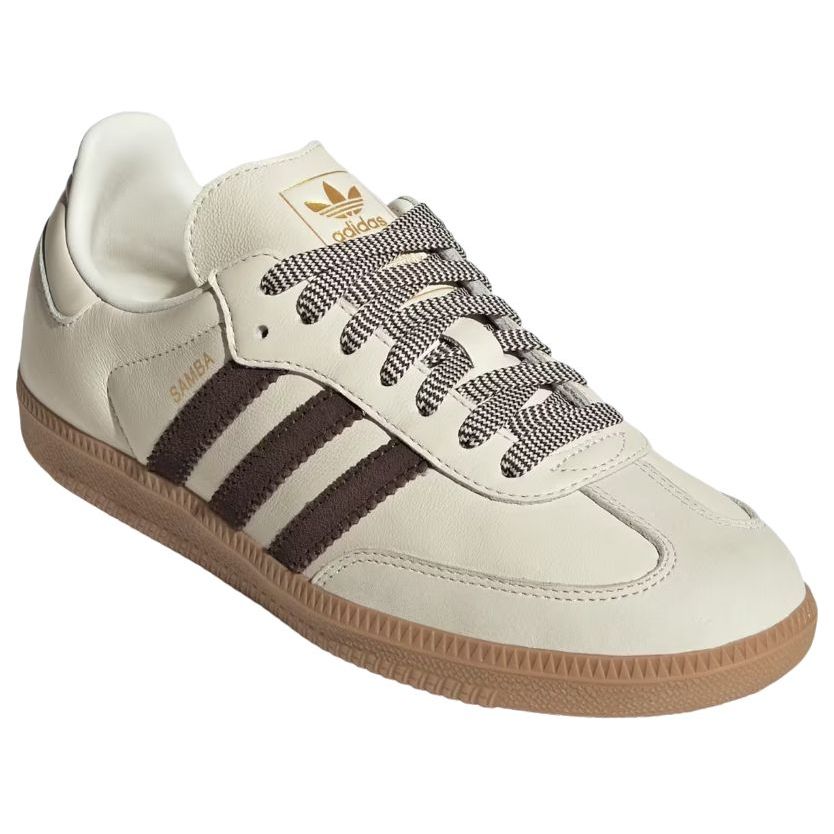 (WMNS) adidas Samba OG 'Off White Dark Brown' JS3181