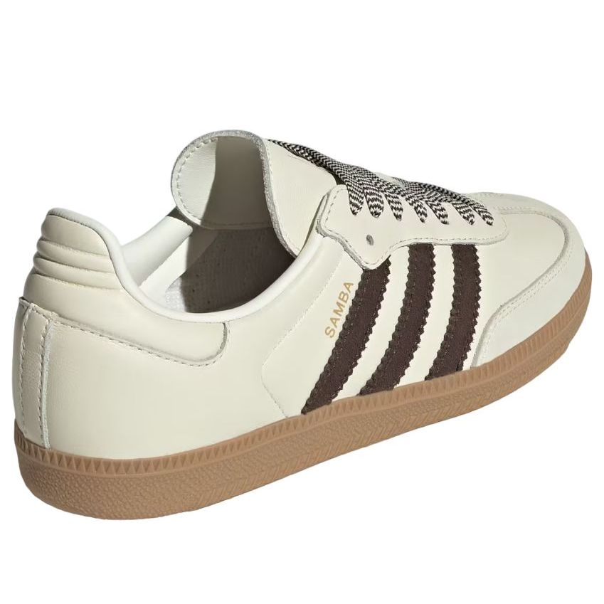 (WMNS) adidas Samba OG 'Off White Dark Brown' JS3181