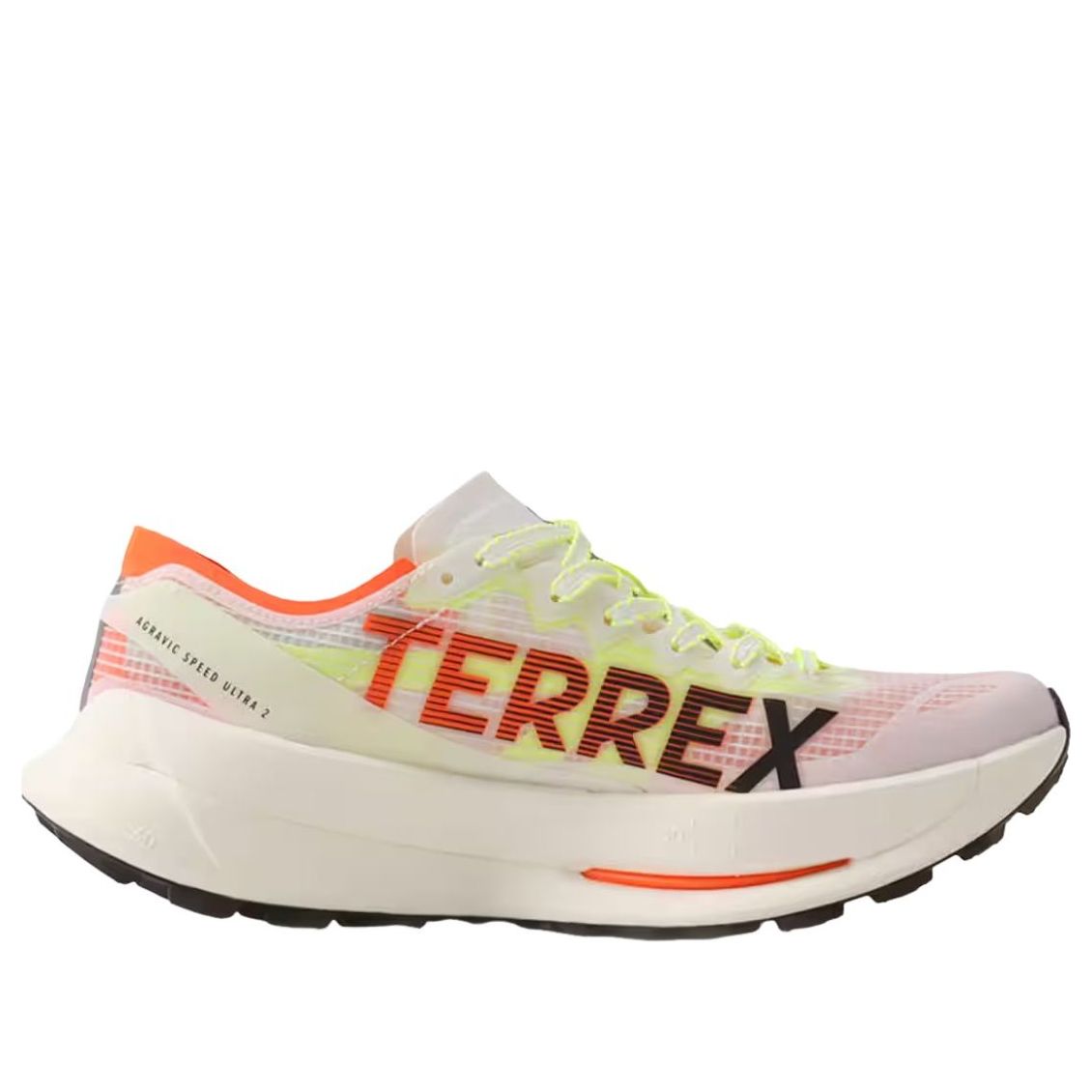 adidas Terrex Agravic Speed Ultra 2 'White Black Semi Impact Orange'  JS3534