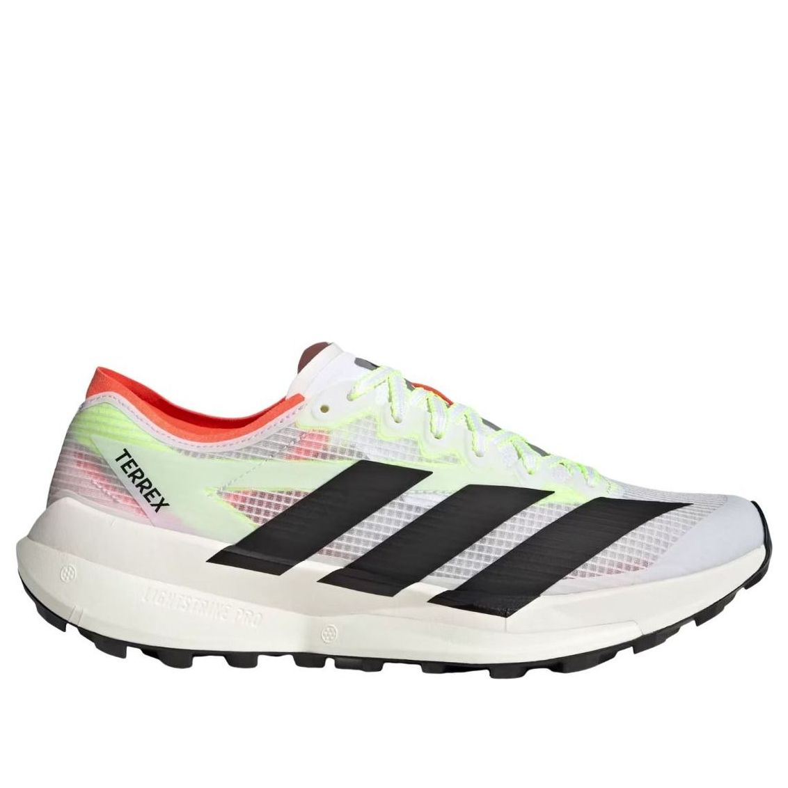 adidas Terrex Agravic Speed 2 'White Black Semi Impact Orange' JS3536