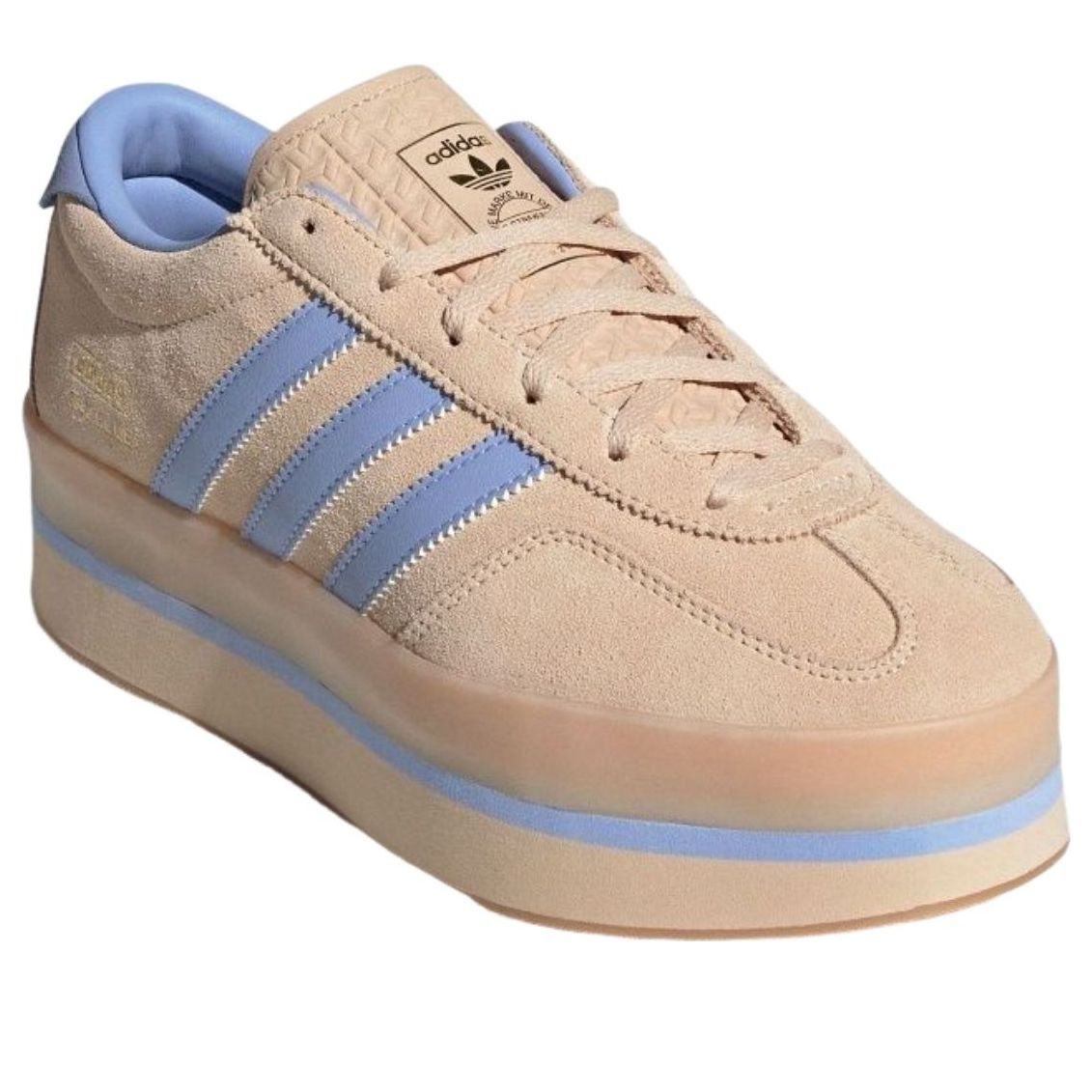 (WMNS) adidas Gazelle Stack 'Halo Blue Gum' JS3927