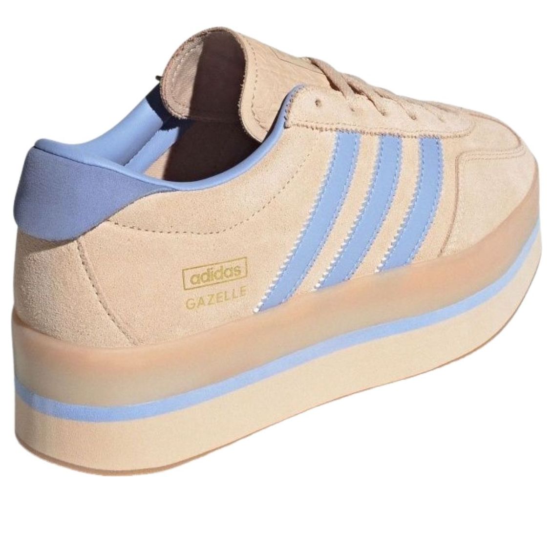(WMNS) adidas Gazelle Stack 'Halo Blue Gum' JS3927