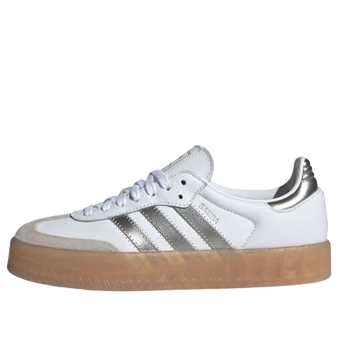(WMNS) adidas Sambae 'White Silver Metallic' JS3943