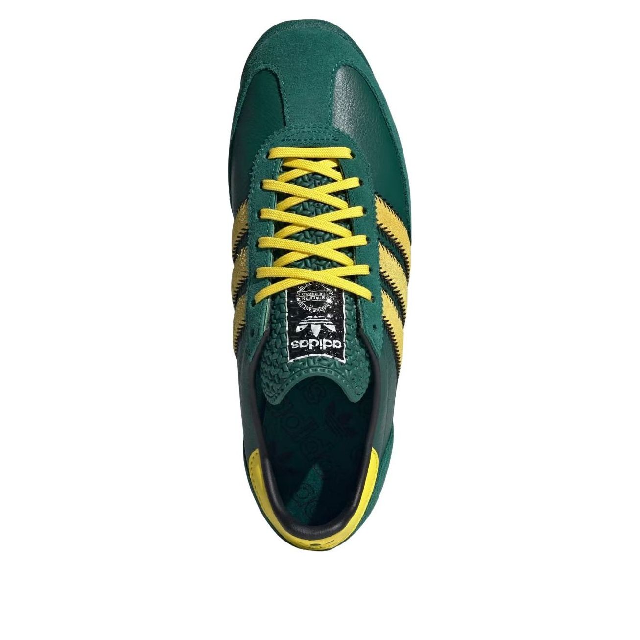 (WMNS) adidas SL 72 OG 'Collegiate Green Yellow' JS3984