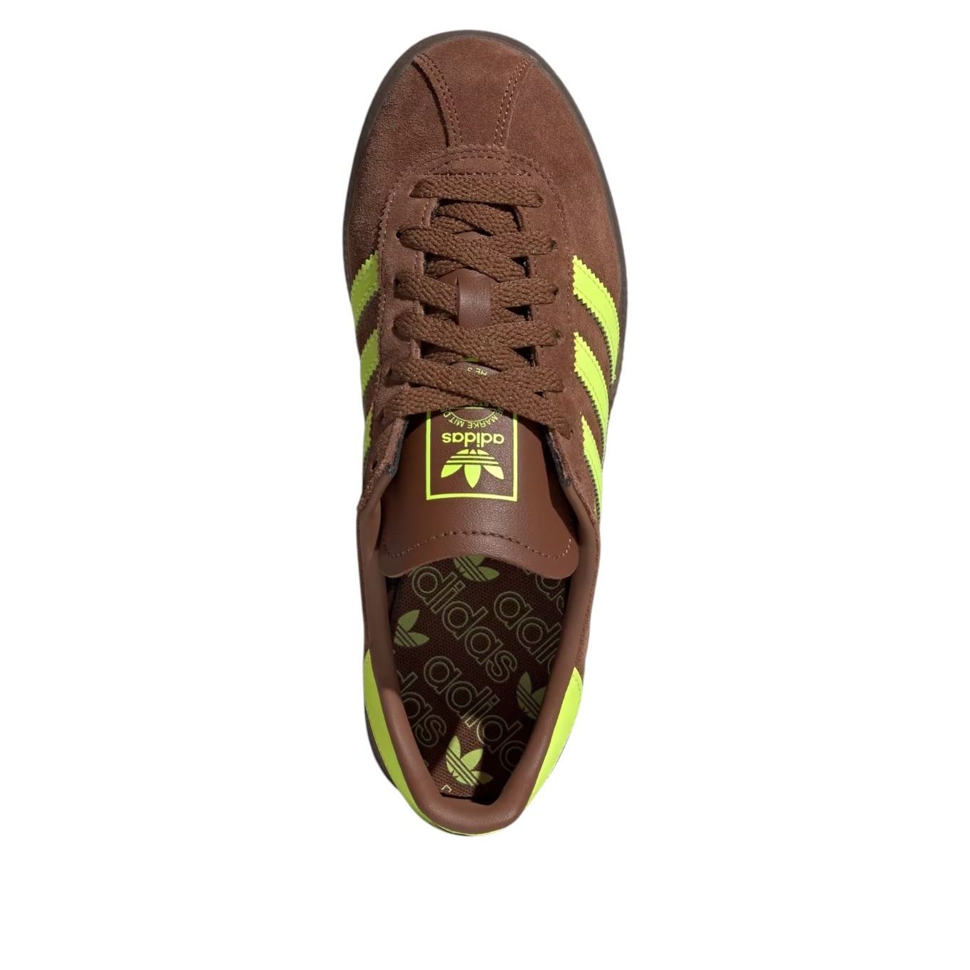(WMNS) adidas Muenchen 'Preloved Brown Solar Yellow Gum' JS3996