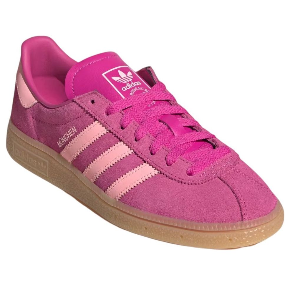 (WMNS) adidas Muenchen 'Semi Lucid Fuchsia Glow Pink Gum' JS3998
