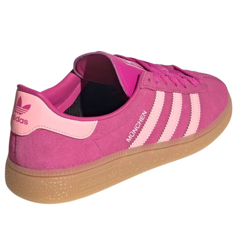 (WMNS) adidas Muenchen 'Semi Lucid Fuchsia Glow Pink Gum' JS3998