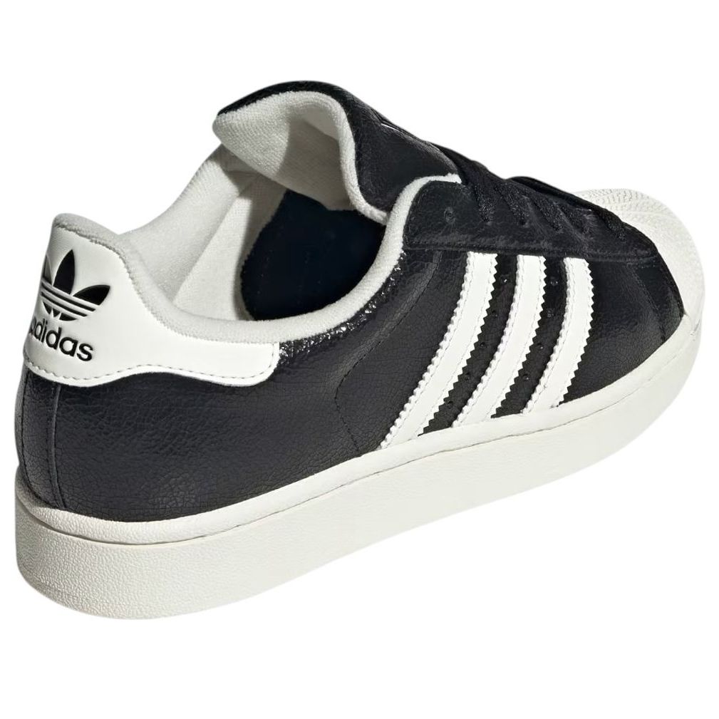 (WMNS) adidas Superstar II 'Black Off White' JS4014