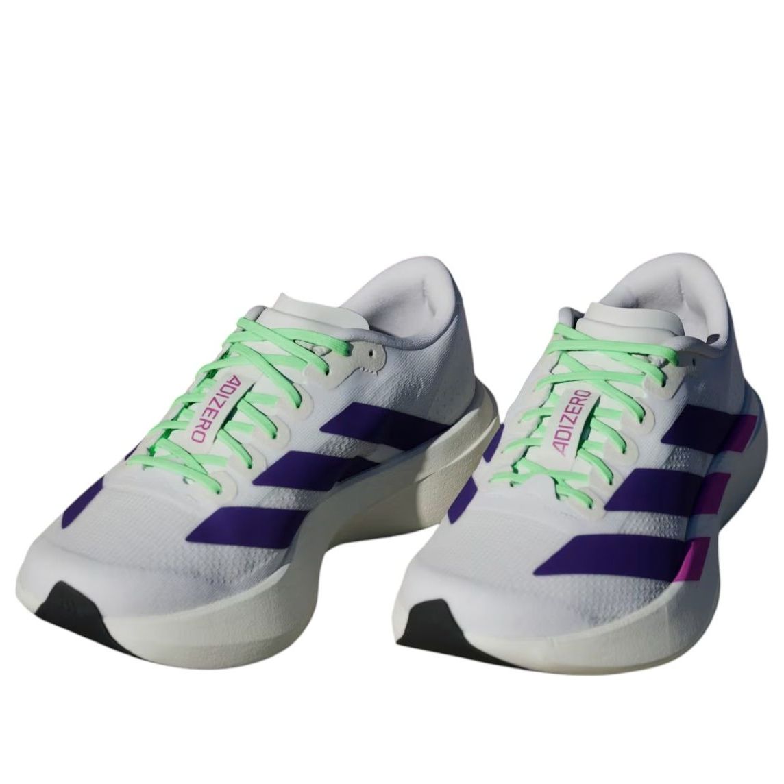(WMNS) adidas Adizero Evo SL 'White Collegiate Purple' JS4456