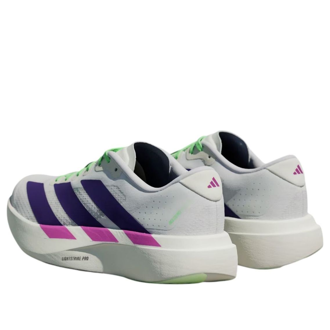 (WMNS) adidas Adizero Evo SL 'White Collegiate Purple' JS4456