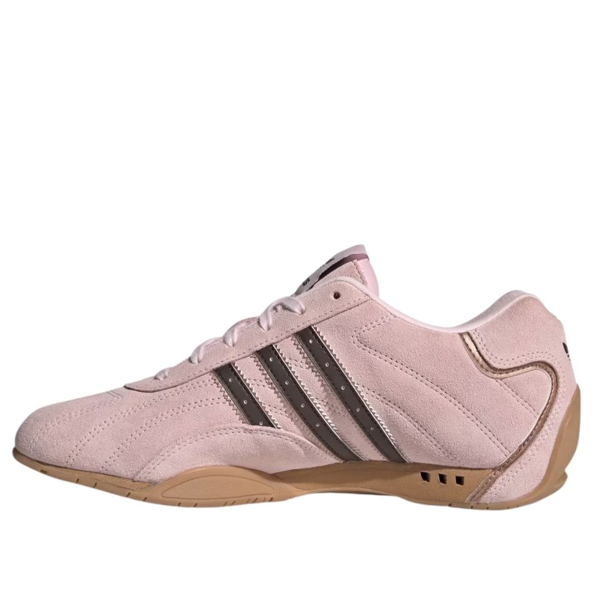 (WMNS)	adidas Adiracer LO 'Pink Dark Brown' JS4519