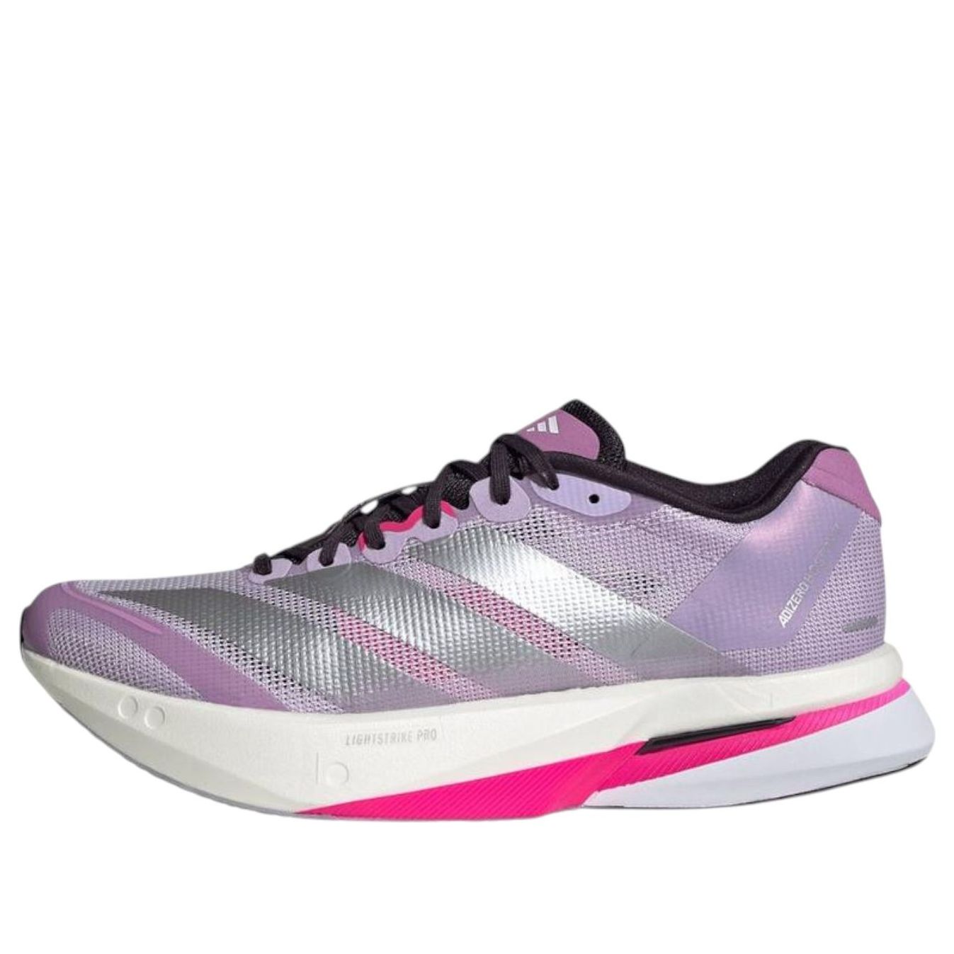 (WMNS) adidas Adizero Boston 13 'Powder Plum Silver Metallic Pink' JS4955