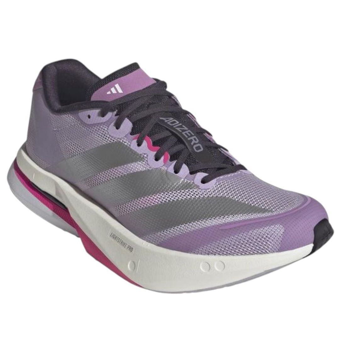 (WMNS) adidas Adizero Boston 13 'Powder Plum Silver Metallic Pink' JS4955