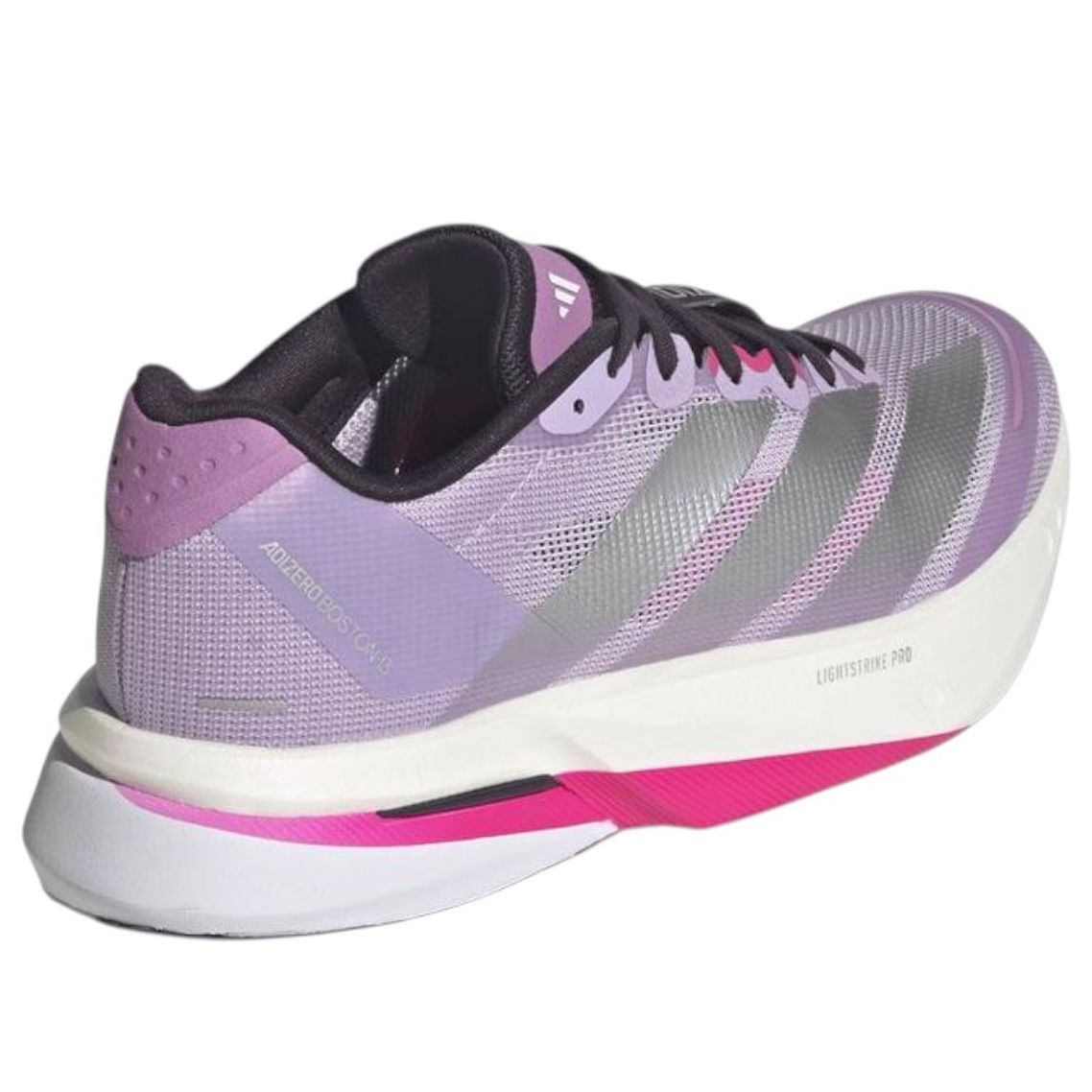 (WMNS) adidas Adizero Boston 13 'Powder Plum Silver Metallic Pink' JS4955
