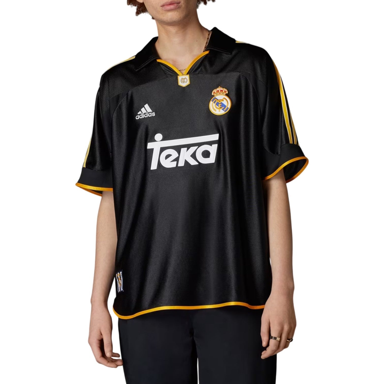 adidas Real Madrid 99/00 Away Jersey 'Black' JW1992