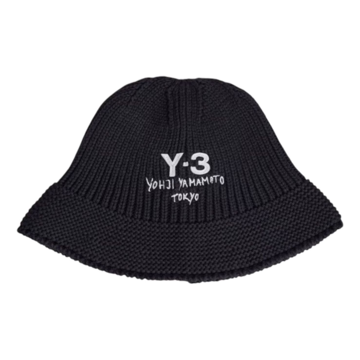 adidas Y-3 Heritage Knit Bucket Hat 'Black'  JX8305
