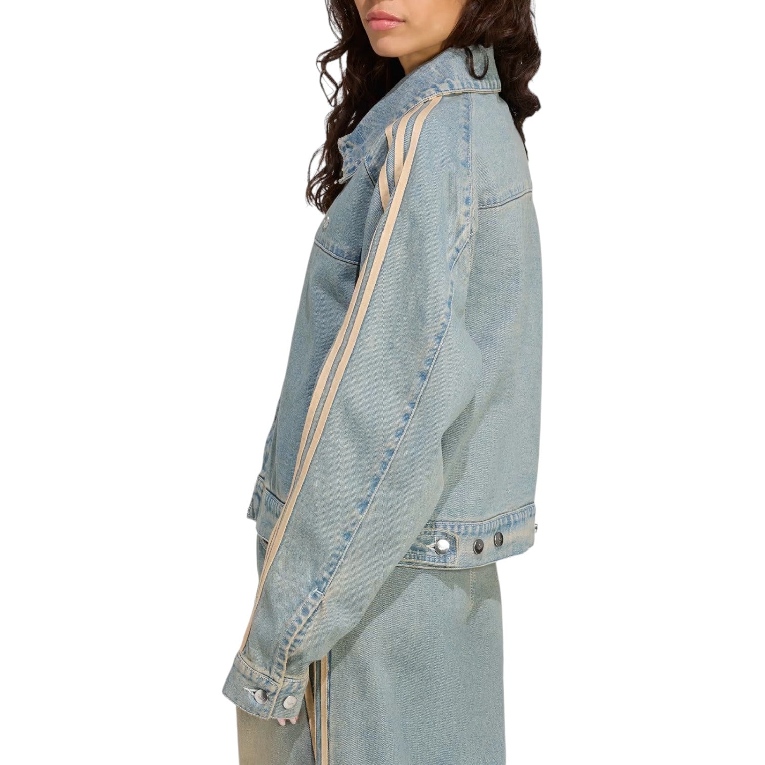 (WMNS) adidas Premium Essential Denim Jacket 'Indigo Denim' JY2872