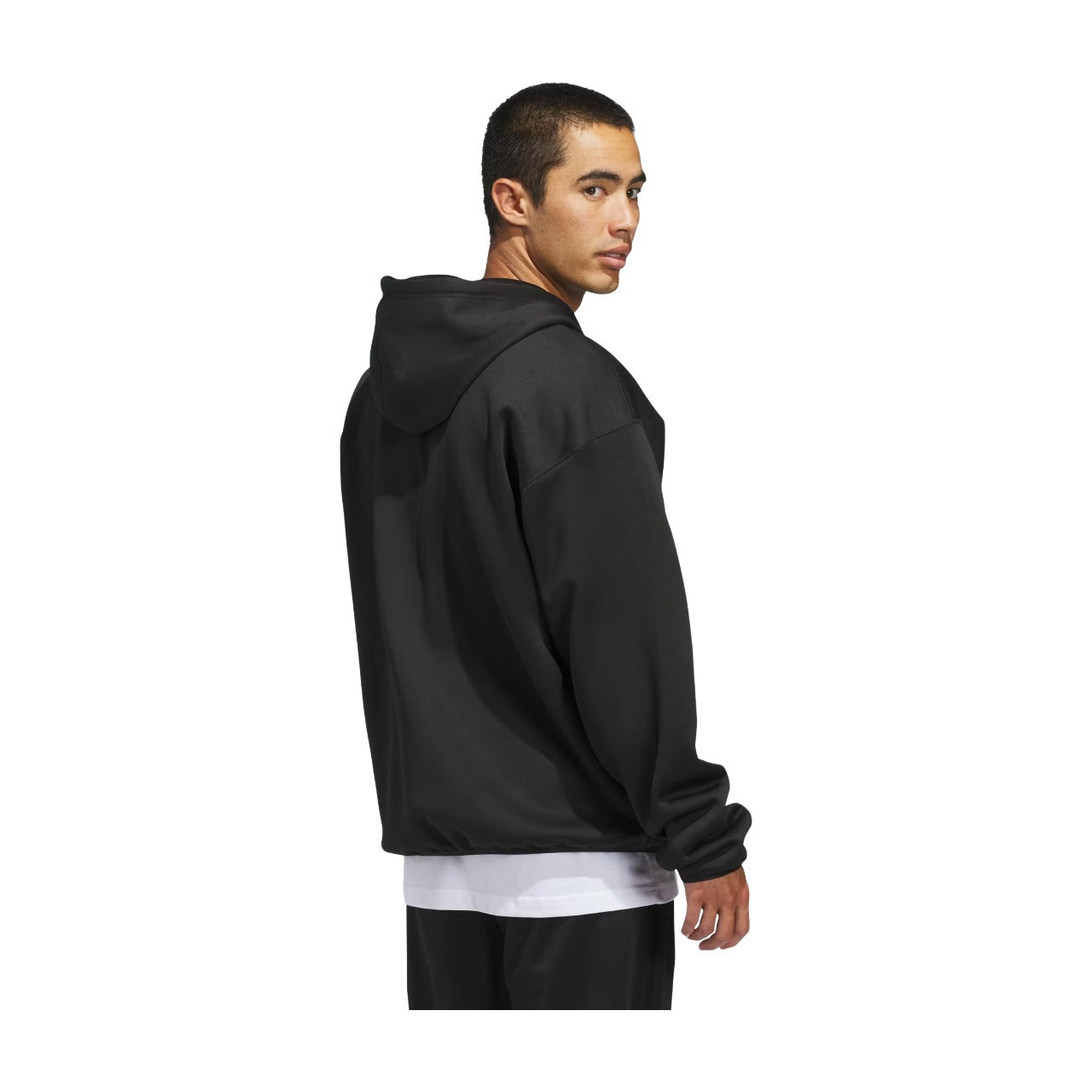 adidas Crazy Warm Full Zip Hoodie 'Black White' JZ9673